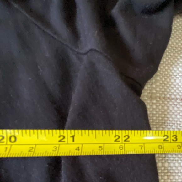 Michel Studio Black Soft Stretch Lounge Casual Long Sleeve Mock Neck Top-Sz-3X - Picture 11 of 13